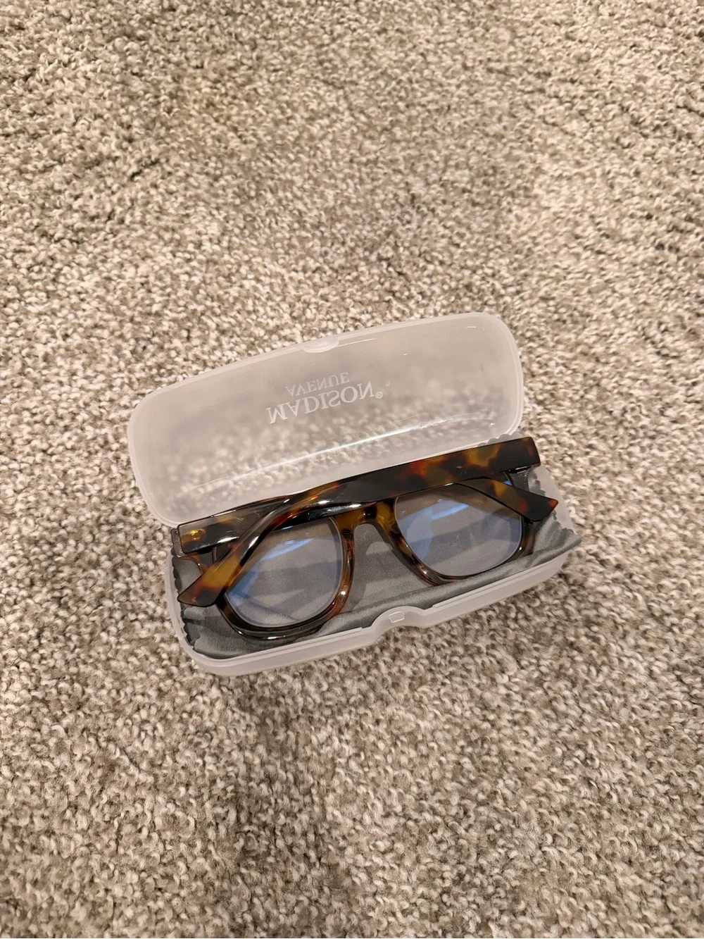 Madison Ave Blue Light Tortoiseshell Glasses